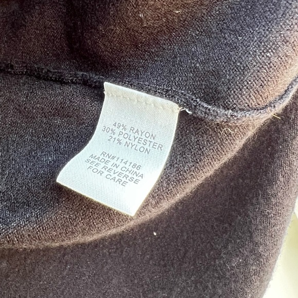 Adyson Parker leopard heart black sweater pullover size 2X - Picture 6 of 9